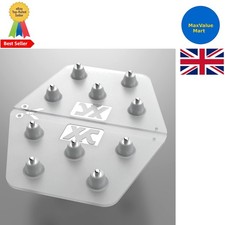 Advanced Snowboard Spike Stomp Pad with 10 Modular Spikes for Ultimate Control