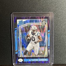 2024 Panini Donruss Optic - JaTavion Sanders #244 Rookie Purple Shock Panthers