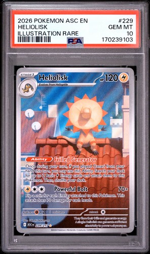 Heliolisk graded PSA 10 for sale on eBay