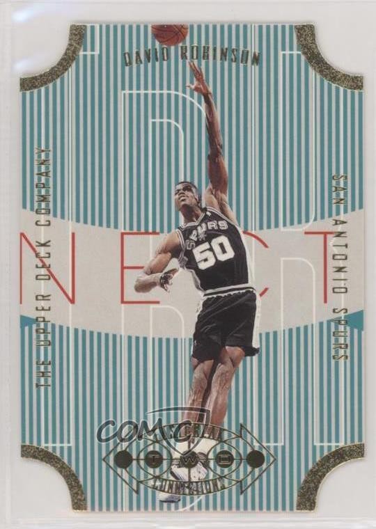 1996-97 Upper Deck Fast Break Connections David Robinson #FB17 HOF w8t