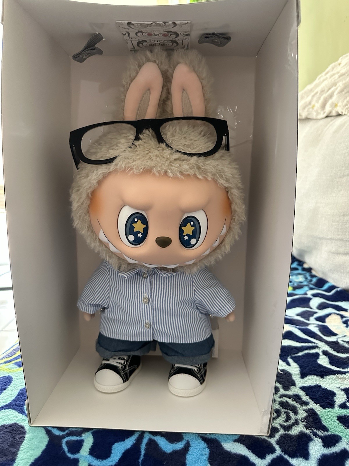 POP MART THE MONSTERS Labubu Flip With Me Vinyl Plush Doll AUTHENTIC