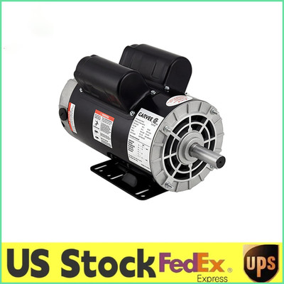 2/ 3/ 3.7/ 5 HP SPL Air Compressor Electric Motor 3450 RPM w/5/8'' Keyed Shaft