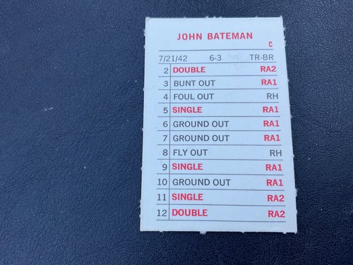 1969 MLB MILTON BRADLEY A-k LISTED ALPHABETIC ORDER PICK CARDS YOU WANT - Bild 63 von 435
