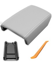 Upgraded Center Console Armrest Lid w/Cover Plate Fit for Chevy Traverse Buic...
