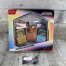 Pokemon TCG: Prismatic Evolutions Poster Collection Box Factory Sealed
