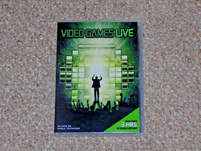 Video Games Live DVD 2010 Brand New Tommy Tallarico