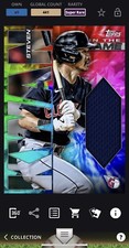 [DIGITAL] Steven Kwan Topps BUNT '23 In The Name Rainbow Relic Super Rare CLE