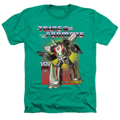 TRANSFORMERS WHEELJACK Licensed Adult Men's Heather Tee Shirt SM-3XL