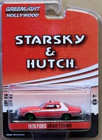 1976 Ford Gran Torino Dirty Version Starsky & Hutch Green 1:64 Greenlight 44855