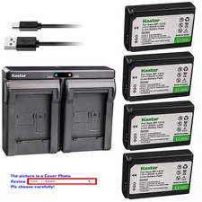Kastar Battery Dual USB Charger for Samsung BP1310 BC1310  Samsung NX5 Camera