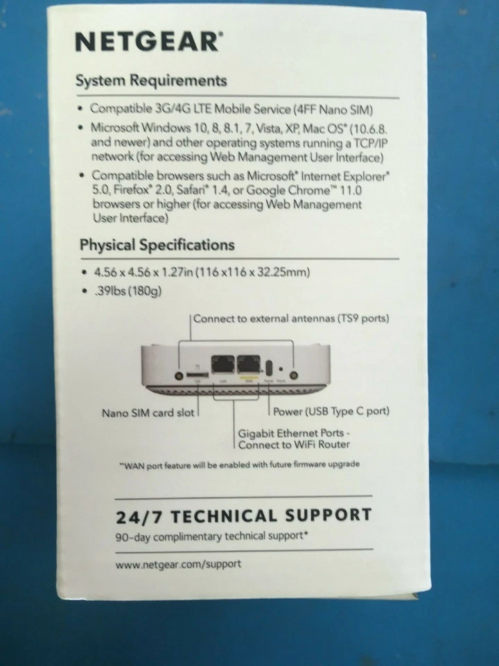 NETGEAR LM1200 - 4G LTE Broadband Modem (Open Box) - Image 4 of 4