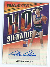 Alvan Adams 2018/19 Hoops Basketball  HOT SIGNATURES Autograph