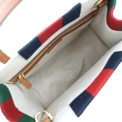 GUCCI Handbag 727735 Interlocking G Mini Tote Bag Sherry line 2WAY