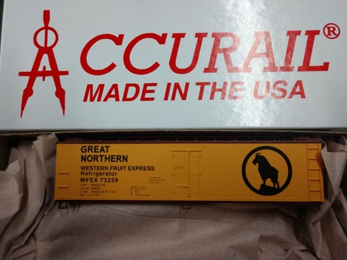 H0 Accurail - 8150 - Frigorífico de madera Great Northern 40' #73259 - FUNDO LIMITADO NUEVO EN CAJA | Zustand: New
