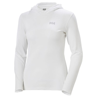 Helly Hansen Lifa Active Solen Hoodie Women's Sweatshirt, White, X-Large