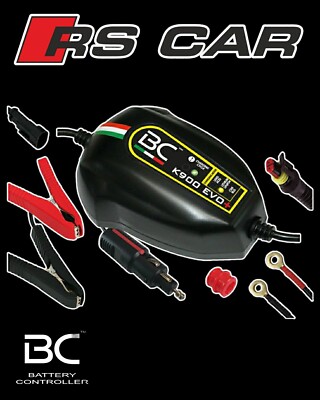 BC K900 EVO+ LADEGERÄT LADEERHALTER FÜR BLEI-SÄURE-BATTERIEN 12V