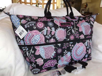 vera bradley expandable travel bag