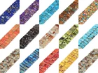 20mm Flat rectangle beads 2 Holes For Bracelet Watch Band DIY Jewelry  Making 8"