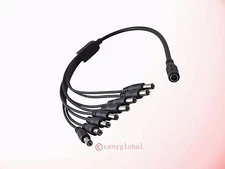 8 Way Power Cable 8 Connectors For Boss Parallel DC Cord PCS-20A Fit TU2, NS2