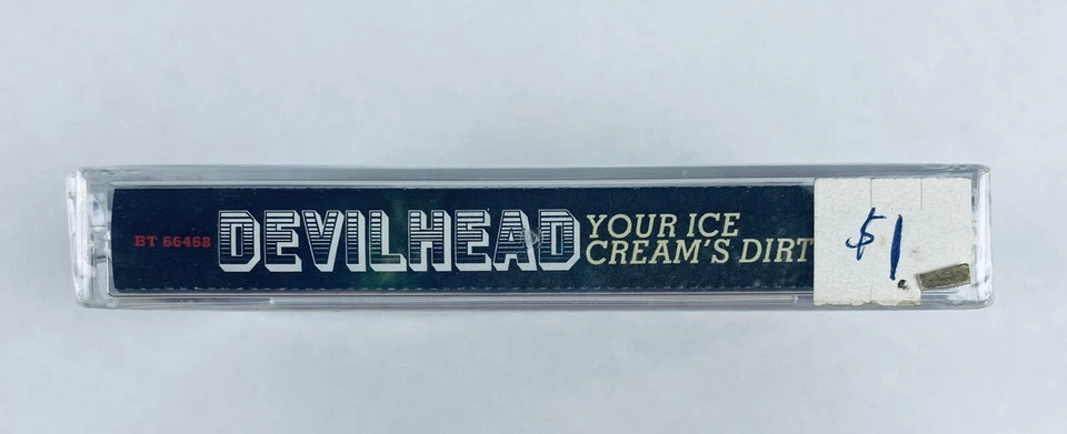 Devil Head Your Ice Cream's Dirty Cassette Tape (1994) SEALED Rare Alt Rock Euro - Image 3 of 3