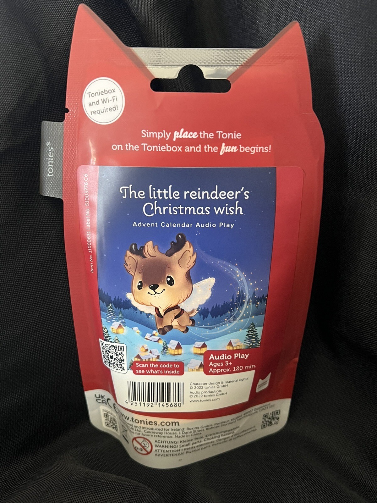 Tonies Little Reindeer Christmas Advent Calendar UK Release New Tonie Works  US | eBay