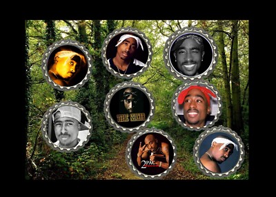 Tupac Shakur 2pac rapper refrigerator dorm room locker collector ...