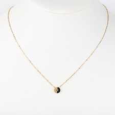 Gold, Silver or Rose Tone Pendant Necklaces in Trendy Heart  Circular Styles