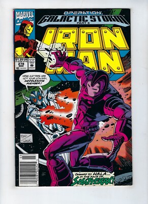 IRON MAN # 278 (Operation Galactic Storm Part 6, MAR 1992) VF