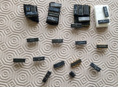 Vintage Elektro Komponenten IC Sony andere Audio Video Restposten C62