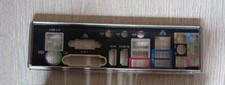 Original I/O Shield Asrock FM2A88X-ITX Motherboard Backplate IO Rear Back Plate