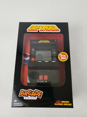 Midway Arcade Classics Defender Electronic Game Machine 17 Brand New Sealed