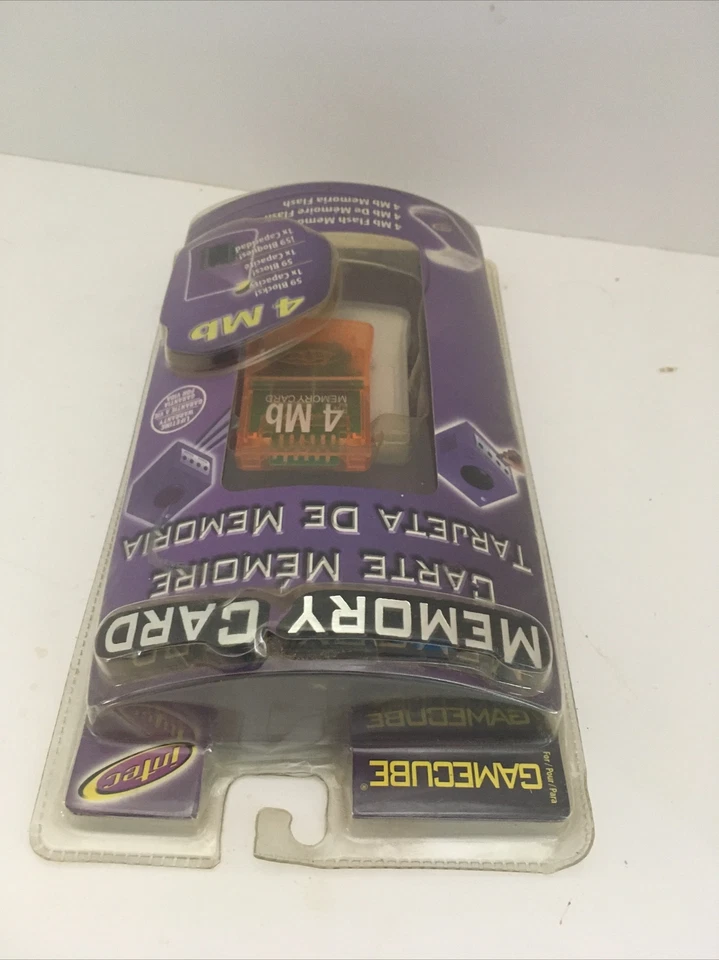 4MB Memory Card Black For GameCube Expansion New Sealed Toys R Us - Image 4 of 4
