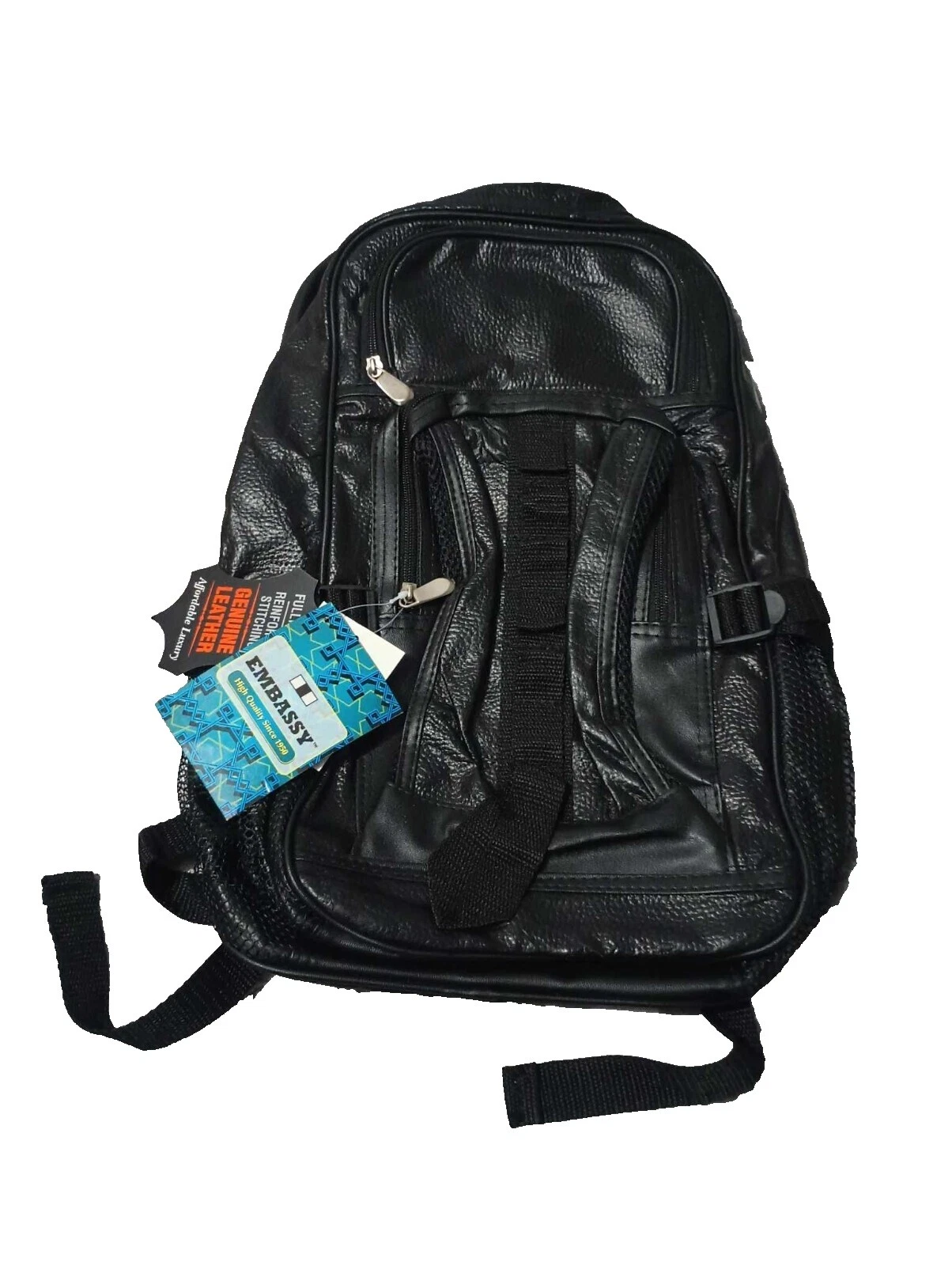 Bolsas Embassy negro mediano para hombres