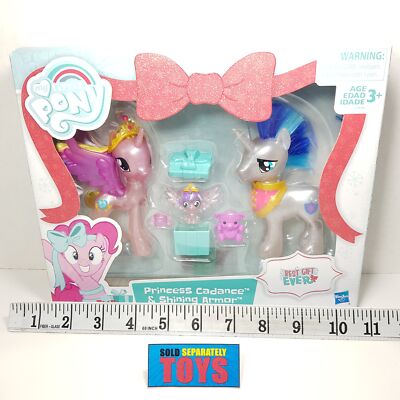 My Little Pony PRINCESS CADANCE & SHINING ARMOR Best Gift Ever box