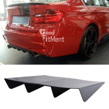 Auto Heckdiffusor Stoßstange 4-Flossen Spoilerlippe Splitter Für 3er F30 F31 F34