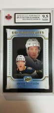 Victor Olofsson 2019-20 Blue Portrait Rookie Hockey Card #04/25 KSA Graded 9.5!!