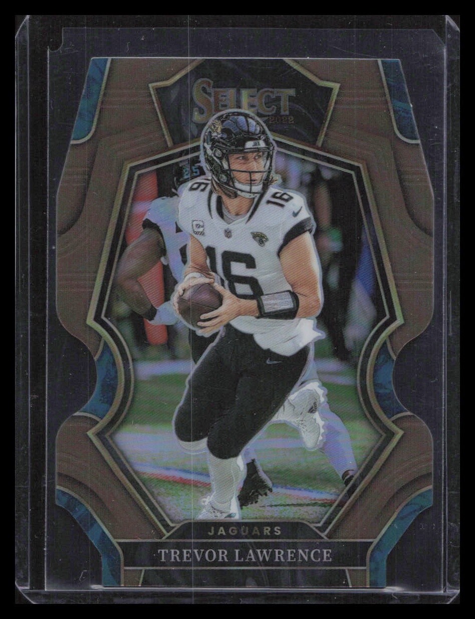 2022 Panini Select #145 Trevor Lawrence Copper Prizm Die Cut #/99