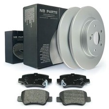 Bremsscheiben 290mm + Bremsbeläge Bremsklötze hinten für Toyota Avensis T27