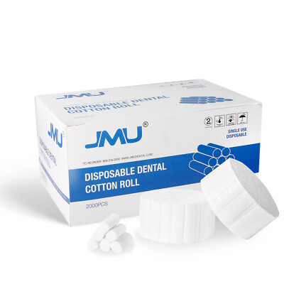 #ad 2000 pcs High Quality Dental Cotton Rolls Size 1 1 2quot; x 3 8quot; #2 Medium Premium $81.69