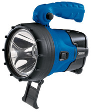Image of Draper 5W RECHARGEABLE HAND TORCH 90081 90081 Cree LED Rechargeable Spotlight,