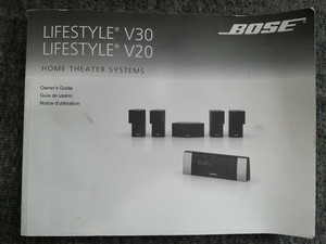 bose lifestyle v20 setup