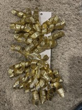 Pakiet wstążek do pakowania prezentów #17 wstążek *złotych * białych * czerwonych