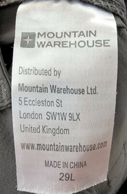 Mountain Warehouse Pantalone Agile Protezione UV Donna/Donna Mountain Warehouse Pantalone Agile Protezione UV Donna/Donna