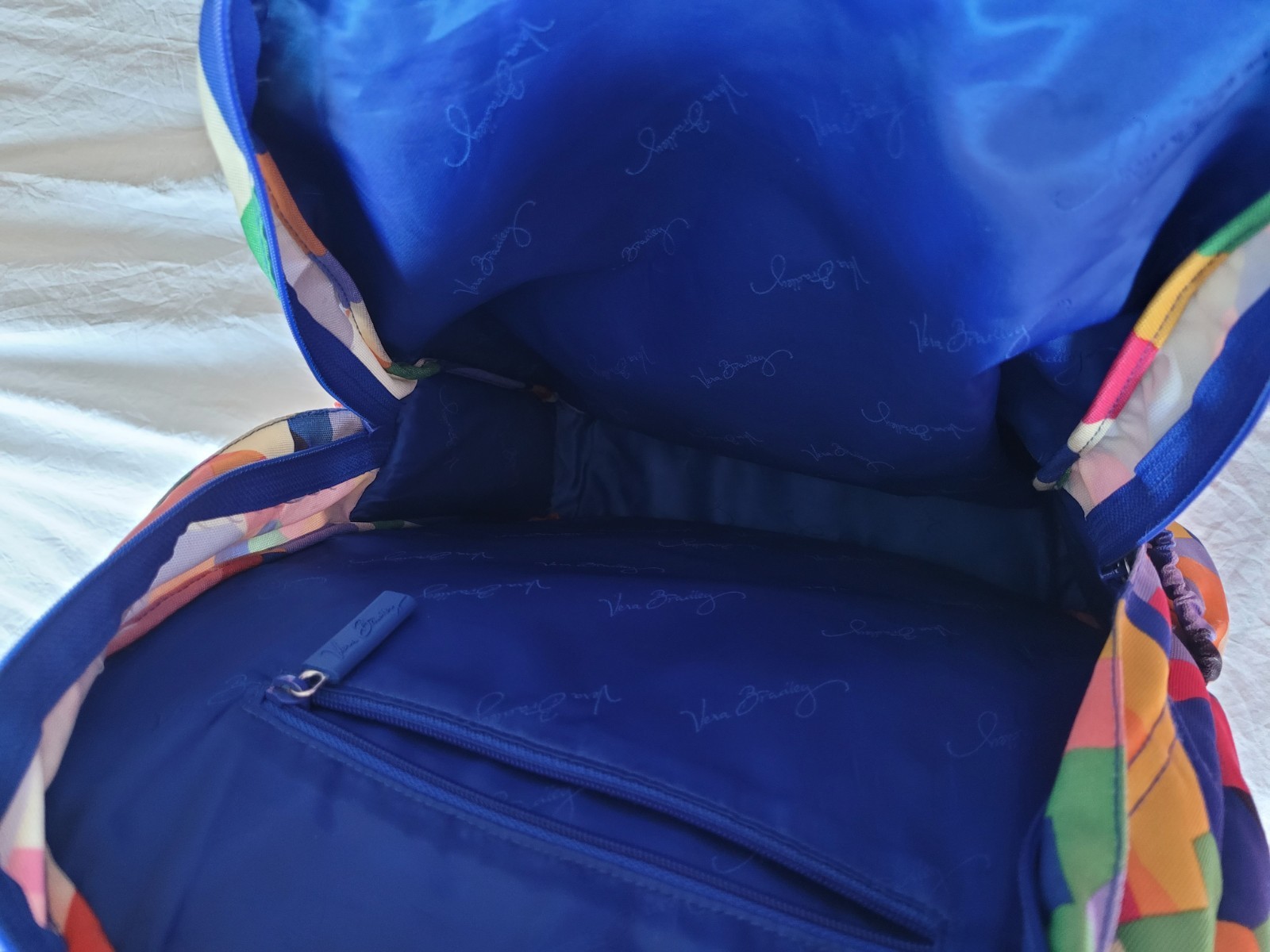 vera bradley Patch Work  backpack  Geometric Patt… - image 8