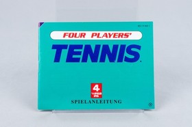 Nintendo NES *Tennis per quattro giocatori* IMBALLO ORIGINALE CIB PAL B 74-NOE-1+