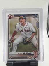 2021 1st Bowman Blaze Jordan Prospects #BP-71 Red Sox