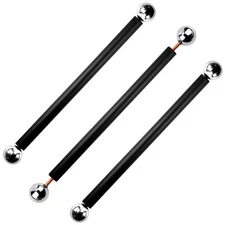 Pack of 3 Steel Lamp Post Cross Arm Bar Handle Replacement, Ladder Rest with ...