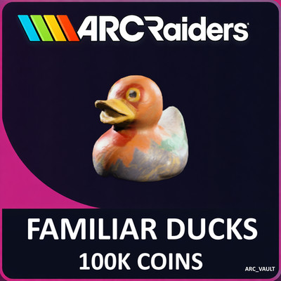 ARC Raiders 100k Coins - Familiar Ducks 1x Stack