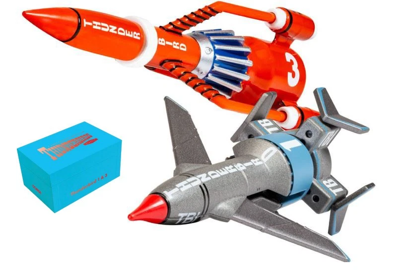 Miniature Corgi THUNDERBIRD FAB 1 Et 3 Cm 12,2 - Photo 1/1