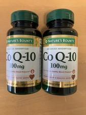 2 Pk. Nature's Bounty Co Q-10 Rapid Release 100mg 150 Softgels Total, Exp. 07/28